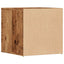 opbevaringsskab 40,5x40x40 cm konstrueret træ gammelt træ-look