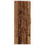 vægskab 69,5x34x90 cm gammelt træ-look