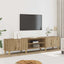 tv-bord 180x31,5x40 cm konstrueret træ kunsteg