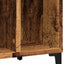 vinylskab 100x38x48 cm konstrueret træ antikt trælook
