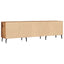 tv-bord 150x30x44,5 cm konstrueret træ antikt trælook