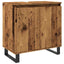badeværelsesskab 58x33x60 cm konstrueret træ antikt træ