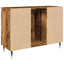 badeværelsesskab 80x33x60 cm konstrueret træ gammelt træ-look