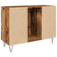 badeværelsesskab 80x33x60 cm konstrueret træ gammelt træ-look