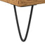 badeværelsesskab 80x33x60 cm konstrueret træ gammelt træ-look