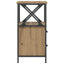 sengeborde 2 stk. 34x35,5x70 cm konstrueret træ bkunsteg