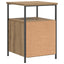 sengeborde 2 stk. 34x35,5x50 cm konstrueret træ kunsteg
