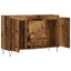 skænk 101,5x35x70 cm konstrueret træ gammelt trælook