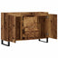skænk 101,5x35x70 cm konstrueret træ gammelt trælook