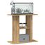 akvariebord 80x30x60 cm konstrueret træ kunsteg