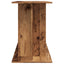 akvariebord 100x40x60 cm konstrueret træ antikt trælook