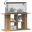 akvariestativ håndlavet eg 100x40x60 cm konstrueret træ