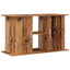 akvariebord 101x41x58 cm konstrueret træ antikt trælook