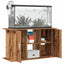 akvariebord 101x41x58 cm konstrueret træ antikt trælook