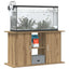 akvariestativ håndlavet eg 101x41x58 cm konstrueret træ