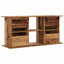 akvariebord 121x41x58 cm konstrueret træ antikt trælook