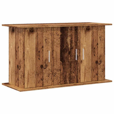 akvariebord 101x41x58 cm konstrueret træ antikt trælook