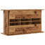 akvariebord 101x41x58 cm konstrueret træ antikt trælook