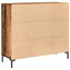 skab 90x34x80 cm konstrueret træ gammelt træ-look