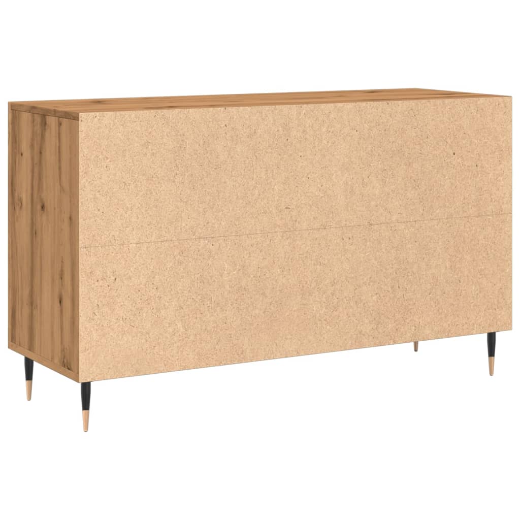 skænk 100x36x60 cm konstrueret træ kunsteg