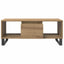 sofabord 90x50x36,5 cm konstrueret træ kunsteg