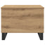 sofabord 60x44,5x45 cm konstrueret træ kunsteg