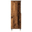 skab 60x36x110 cm konstrueret træ gammelt træ-look