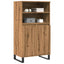 skab 60x36x110 cm konstrueret træ kunsteg