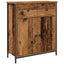 skab 70x30x80 cm konstrueret træ antikt trælook