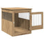 hundebur 64,5x80x71 cm konstrueret træ artisan egetræsfarve