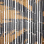 insektgardin til døren palmetræ print 100x200 cm bambus