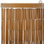 insektgardin til døren palmetræ print 100x220 cm bambus