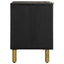 tv-bord 105x33x46 cm konstrueret træ sort