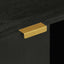tv-bord 105x33x46 cm konstrueret træ sort
