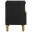 tv-bord 70x33x46 cm konstrueret træ sort