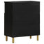 skab 60x33x75 cm konstrueret træ sort