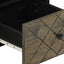 tv-bord 70x33x46 cm massivt mangotræ sort