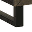 sengebord 50x33x60 cm massivt mangotræ sort