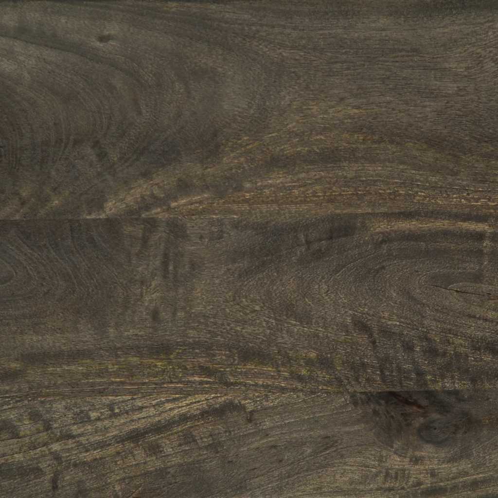 sengeskab sort 50x33x62 cm massivt mangotræ