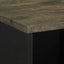 skænk 80x33x75 cm massivt mangotræ sort