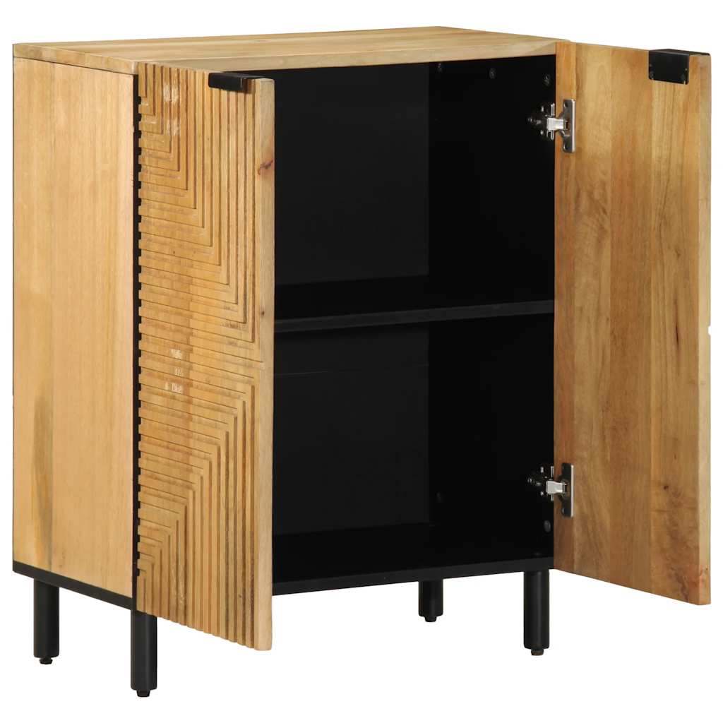 skænk 60x33x75 cm massivt mangotræ brun