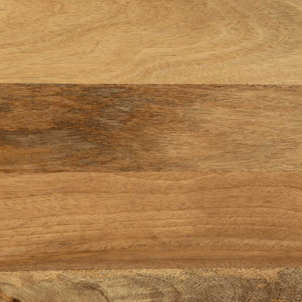 sofabord 80x50x40 cm massivt mangotræ brun