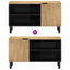 tv-bord 80x31,5x46 cm massivt mangotræ brun