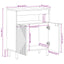 skænk 60x33x75 cm massivt mangotræ brun