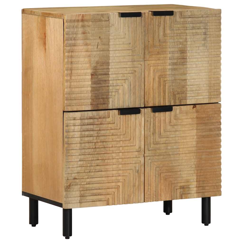 skænk 60x33x75 cm massivt mangotræ brun