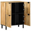 skænk 60x33x75 cm massivt mangotræ brun