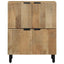skænk 60x33x75 cm massivt mangotræ brun