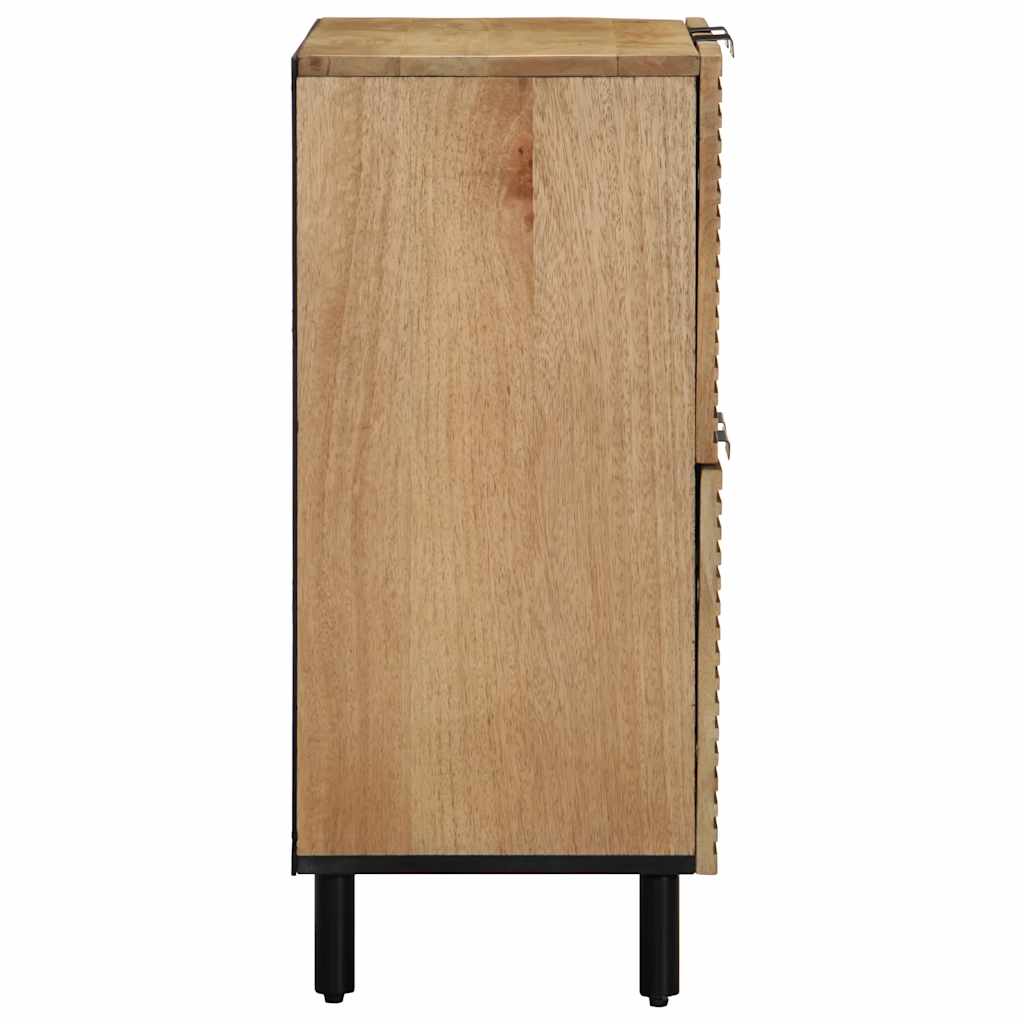 skænk 60x33x75 cm massivt mangotræ brun