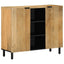 skænk 90x33x75 cm massivt mangotræ brun