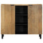 skænk 90x33x75 cm massivt mangotræ brun